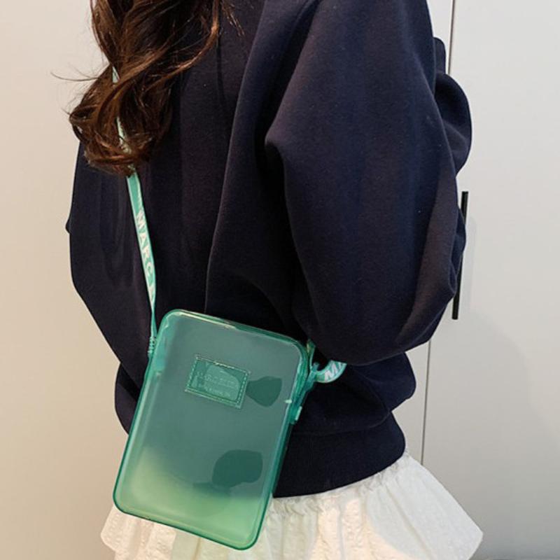 Women'S Bags Handbags - NewFashionable PVC Messenger Bag Transparent Shoulder