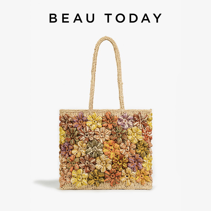 BEAUTODAY Tote Bags Women Raff - Women'S Raffia Bags recension och pris