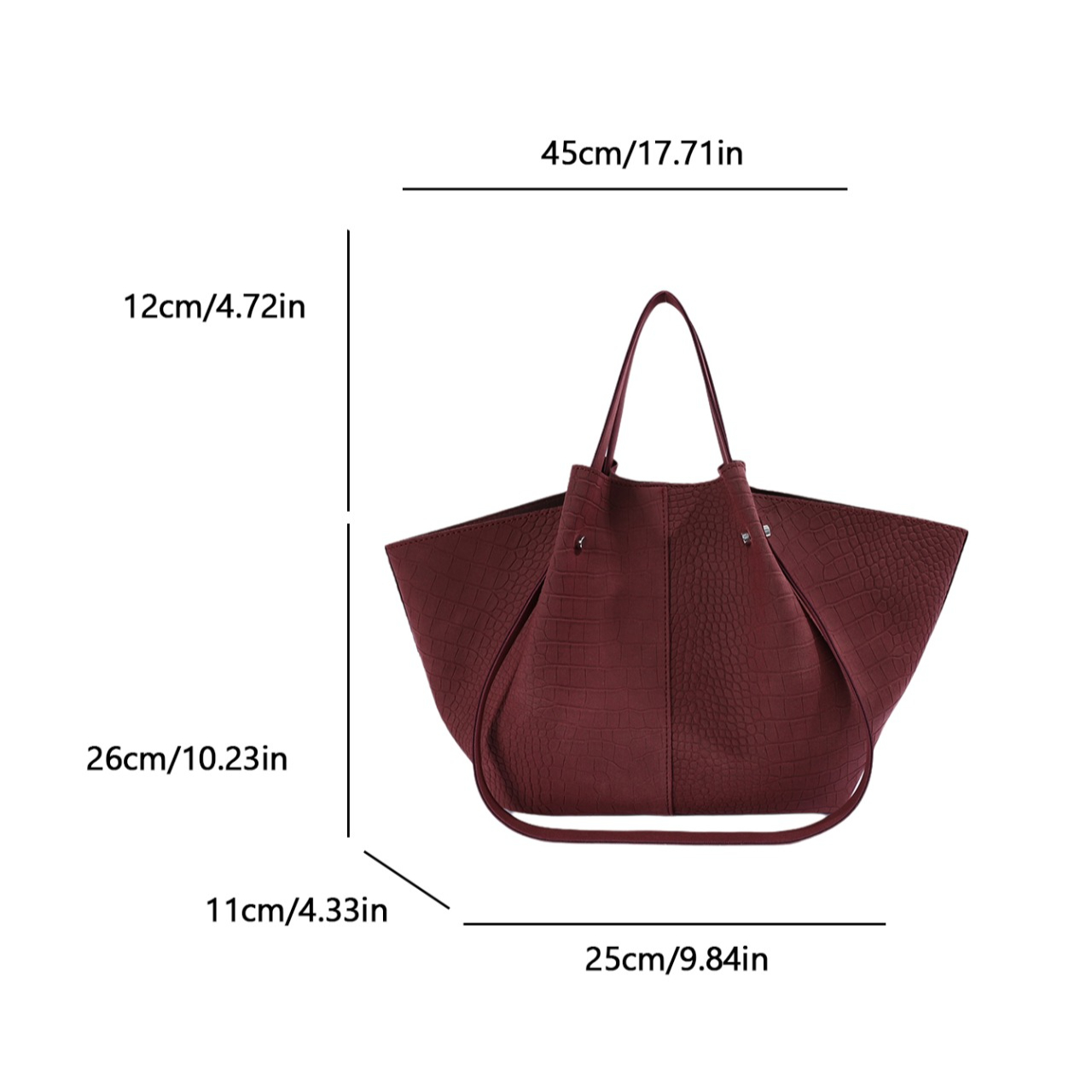 Luxury Crocodile-Embossed Leat - Women Bags On Sale recension och pris